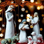 99px.ru аватар Фигурки изображающие сцену рождения Христа (Marry Christmas)