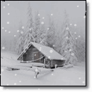 99px.ru аватар Домик под снегопадом
