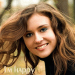 Аватар Счастливая девушка (I'm happy)