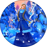 99px.ru аватар Снегурочка среди елок (Зима)