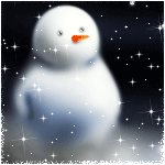 99px.ru аватар Смешной и трогательный снеговичок