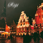 Аватар Рига ночью (Riga)