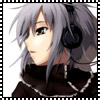 Аватар Юки из аниме Меланхолия Харухи Судзумии / The melancholy of Haruhi Suzumiya в наушниках