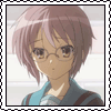 Аватар Нагато Юки из аниме Меланхолия Харухи Судзумии / The melancholy of Haruhi Suzumiya