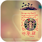 99px.ru аватар Чашка из Starbucks Coffee с зернами кофе