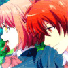99px.ru аватар Харука Нанами и Отоя Иттоки из аниме Uta No prince-sama&; в унисон качают головой