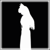 99px.ru аватар Фудзивара-но Моко / Fujiwara no Mokou из игры Тохо / Touhou Project зажигает пламя на ладонях, кадры из клипа на песню вокалоидов Bad Apple