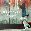 Аватар Один котёнок подсаживает другого на забор (держись, брат!)
