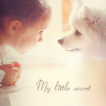 Аватар Девочка и пудель (My little secret / Мой маленький секрет)