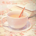 99px.ru аватар Чашка с чаем и книга (A little secret / Маленький секрет)