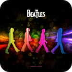 99px.ru аватар Четыре шагающих фигурки (the Beatles)