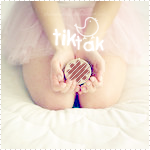 99px.ru аватар Девушка с печеньем в руках (Tiktak)