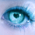 Аватар Глаз девушки со зрачком-сердечком
