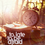 Аватар Будильник на книгах в лесу (to late to be afraid / поздно бояться)