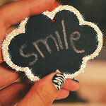 Аватар Облачко *Smile / Улыбка* в руках у девушки