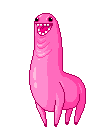 Аватар Glowing llama / меняющая цвет лама