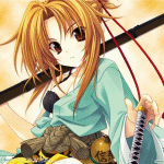 99px.ru аватар Девушка-самурай из аниме Oda Nobuna no Yabou