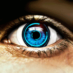 99px.ru аватар Странный синий глаз с пульсирующим зрачком