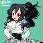 Аватар Адзуса Накано из аниме K-ON! в новом костюме (let`s Go!)