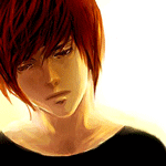 Аватар Грустный Light Yagami / Лайт Ягами из аниме Тетрадь Смерти / Death Note