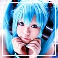 Аватар Косплей вокалоид Хатсуне Мику / Vocaloid Hatsune Miku