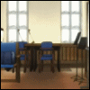 Аватар Hirasawa Yui / Хирасава Юи-тян из аниме K-ON выглядывает и прячется
