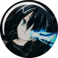 Аватар Стрелок с Чёрной Скалы из одноимённого аниме Black Rock Shooter