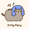 99px.ru аватар Кот в образе известной певицы Кетти Перри (Kitty Perry)