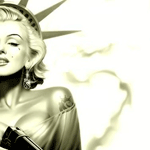 Аватар Мэрилин Монро / Marilyn Monroe в образе статуи Свободы