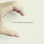 Аватар Рука человека дополняет сердце (I can`t stop missing you / Я не могу перестать скучать по тебе)