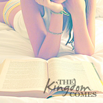 Аватар Девушка на кровати читает книгу ('The kingdom comes')