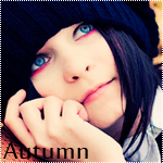 Аватар Девушка в шапочке с надписью Осень\ Autumn
