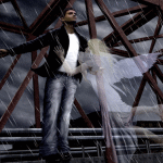 99px.ru аватар Мужчину, собирающегося бросится с моста, пытается остановить ангел - хранитель