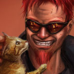 99px.ru аватар Чувак / Mr. Postal Dude из игры Postal с котом