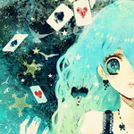Аватар Вокалоид Мику Хатсуне / Vocaloid Miku Hatsune с картами