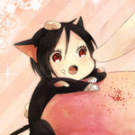 Аватар Себастьян Микаэлис / Sebastian Michaelis в виде кошечки из аниме Темный Дворецкий / Kuroshitsuji