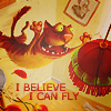 Аватар Кот прыгает на люстру (I believe I can fly / Я верю - я могу летать)