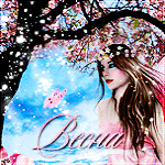 99px.ru аватар Девушка стоит под цветущей сакурой (Весна)