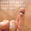 Аватар Безымянный палец поедает мизинец (have you ever been so hungry that you- / вы когда-нибудь были настолько голодны, что-)