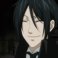 Аватар Себастьян Микаэлис / Sebastian Michaelis из аниме Тёмный дворецкий / Black Butler / Kuroshitsuji что-то рассказывает
