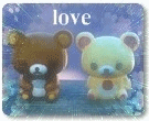 Аватар Два игрушечных мишки, love / любовь