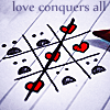 99px.ru аватар Игра 'крестики - нолики' с сердечками (Love conquers all / Любовь побеждает все)