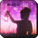 Аватар Девушка с магическим фонарём, magic / магия