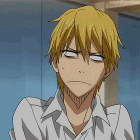 Аватар Возмущенный Kise Ryouta / Рёта Кисэ из аниме Kuroko No Basket / Баскетбол Куроко