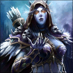 99px.ru аватар Сильвана Ветрокрылая / Lady Sylvanas Windrunner из онлайн игры World of Warcraft