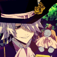 Аватар Xerxes Break / Зарксис Брейк разговаривает с Emily / Эмили (аниме Pandora Hearts / Сердца пандоры)