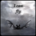 Аватар Летучая мышь парит в небе, I can fly
