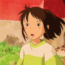 99px.ru аватар Удивленная Ogino Chihiro / Тихиро Огино из аниме Spirited Away / Унесённые призраками