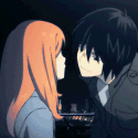 Аватар Поцелуй Takizawa Akira / Акира Такидзава и Morimi Saki / Саки Морими из аниме Eden Of The East / Восточный Эдем