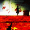 Аватар Юко Каноэ / Kanoe Yuuko из аниме Призрачная дева и Амнезия / Tasogare Otome x Amnesia и падающие листья